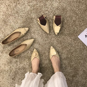 Női alkalmi cipő új modellje - hegyes modell