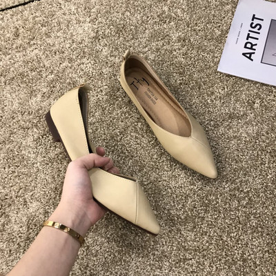 Női alkalmi cipő új modellje - hegyes modell