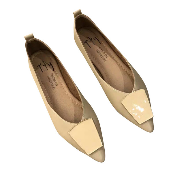 Női alkalmi cipő új modellje - hegyes modell