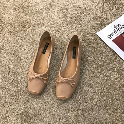 Női alkalmi cipő szalaggal - öko bőr