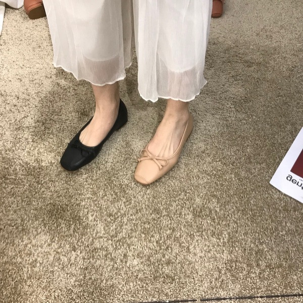 Női alkalmi cipő szalaggal - öko bőr