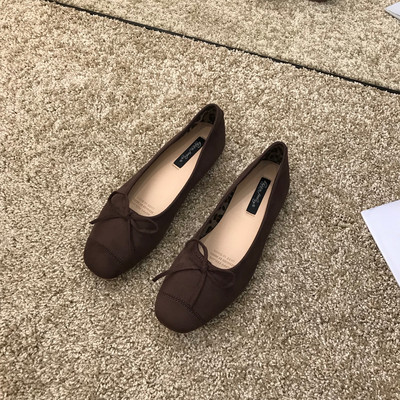 Alkalmi női cipő eco velúr szalaggal