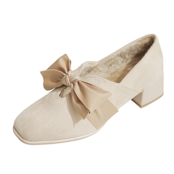 Női alkalmi cipő alacsony sarkú szalaggal