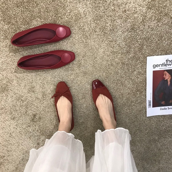 Alkalmi női bordó cipő - három modell