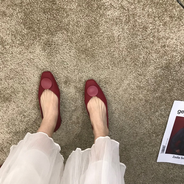 Alkalmi női bordó cipő - három modell