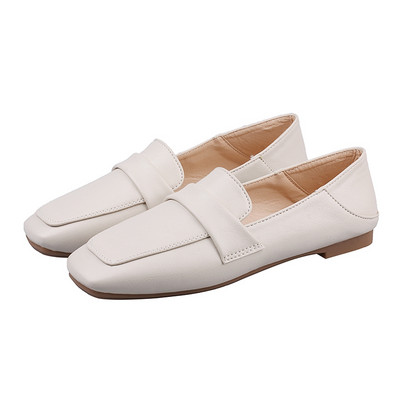 Női alkalmi cipő eko bőrből lapos talppal, két modellben