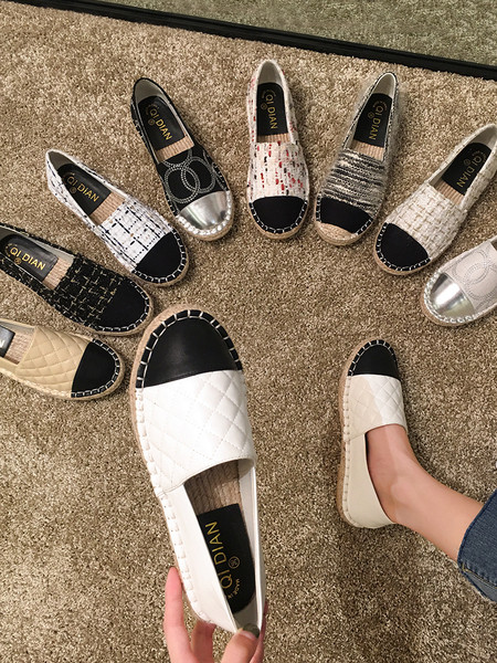 Női alkalmi cipő lekerekített modell öko bőrből