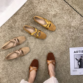 Öko velúrból készült, fűzős női szabadidős cipő