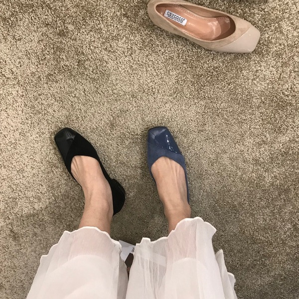 Alkalmi női cipő lapos talppal