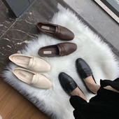 Öko bőrből készült női alkalmi cipő új modellje több színben