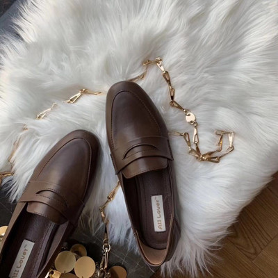 Öko bőrből készült női alkalmi cipő új modellje több színben