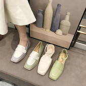 Alkalmi bőrcipő lapos talppal