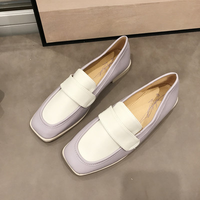 Alkalmi bőrcipő lapos talppal