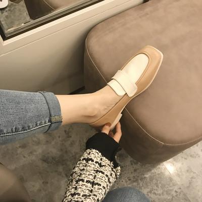 Alkalmi bőrcipő lapos talppal