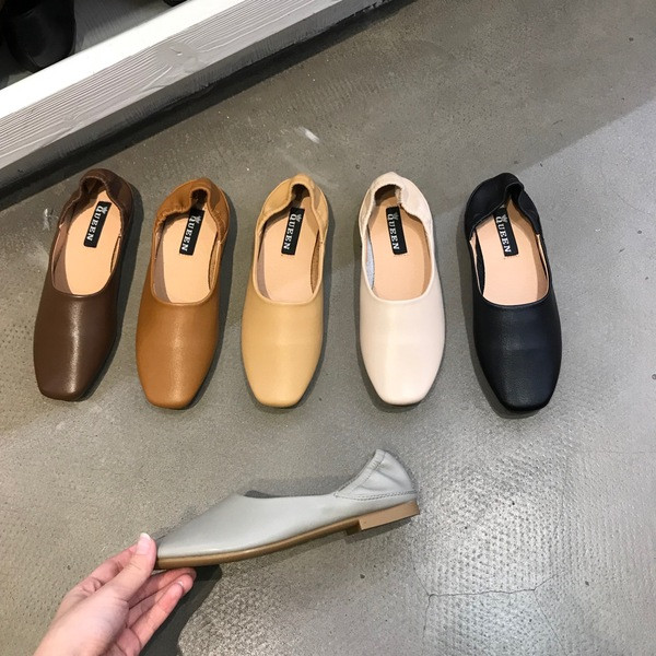 Új modell női bőr cipő - több színben