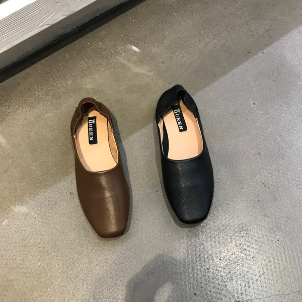 Új modell női bőr cipő - több színben