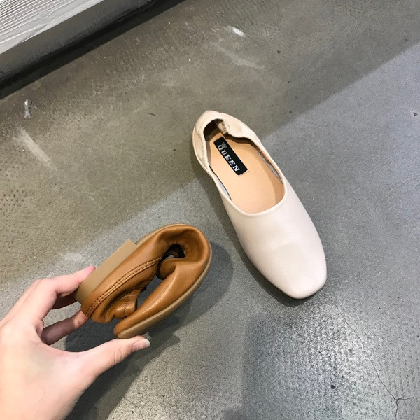 Új modell női bőr cipő - több színben