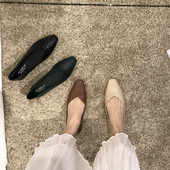 Új modell női hegyes cipő - műbőrből