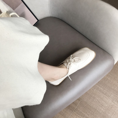 Casual γυναικεία έκο δερμάτινα παπούτσια με επίπεδη σόλα  - τρία μοντέλα