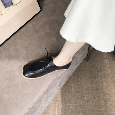 Casual γυναικεία έκο δερμάτινα παπούτσια με επίπεδη σόλα  - τρία μοντέλα