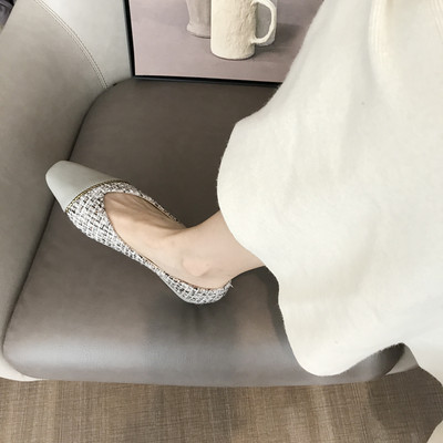 Alkalmi női cipők lapos talppal - két modell