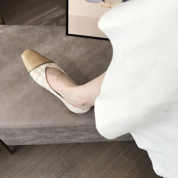 Alkalmi női cipők lapos talppal - két modell