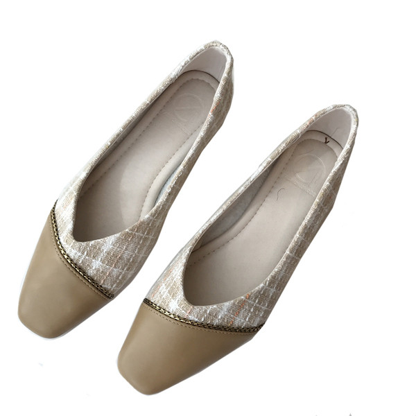 Alkalmi női cipők lapos talppal - két modell