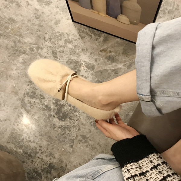 Női pehelycipő bézs színű - több modell