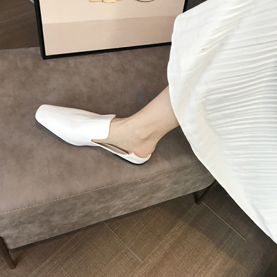 Új modell női bőr cipő fém elemmel - két modell