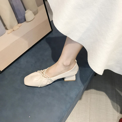 Öko bőrből készült női cipők új modellje több modellben