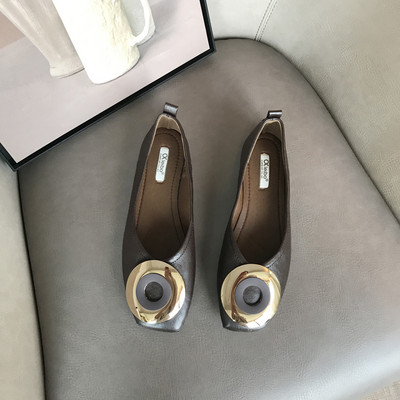 Νέο μοντέλο γυναικεία έκο δερμάτινα παπούτσια  με επίπεδη σόλα