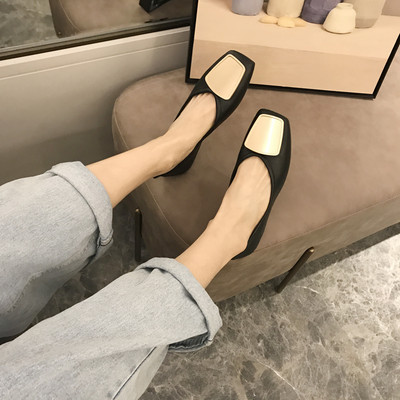 Νέο μοντέλο γυναικεία έκο δερμάτινα παπούτσια  με επίπεδη σόλα