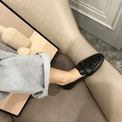 Női alkalmi mokaszinok, lapos talppal