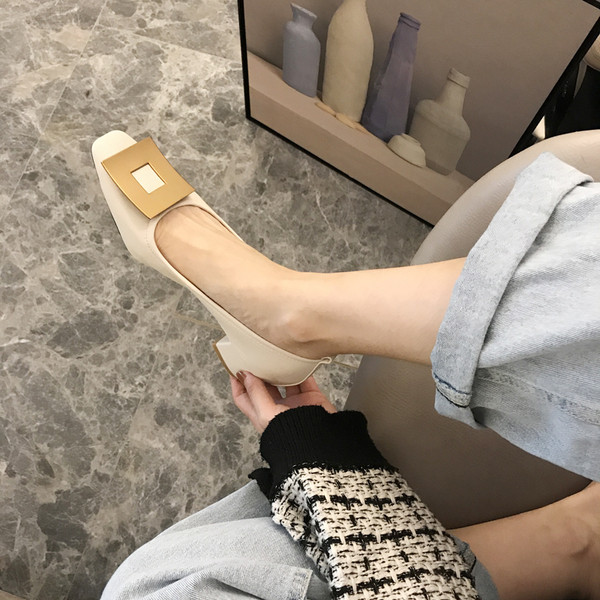 Női alkalmi cipő 4 cm-es sarokmagassággal