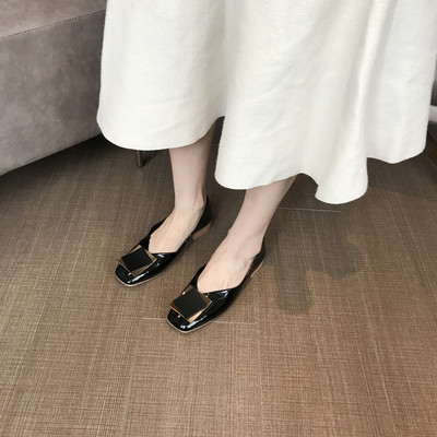 Műbőrből készült alkalmi női cipő több színben