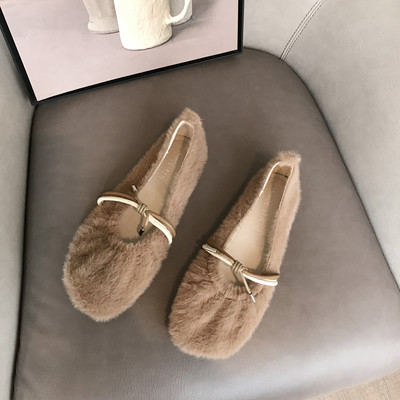 Alkalmi női pehelycipő bézs és barna színben