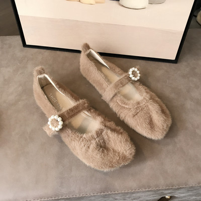 Alkalmi női pehelycipő bézs és barna színben