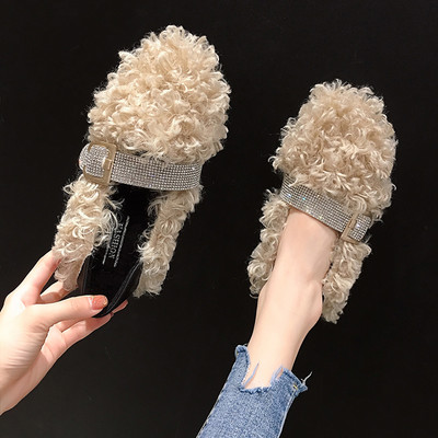 Női pehely alkalmi cipő csattal