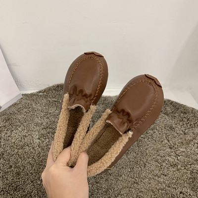 Új modell női bőrcipő puha béléssel