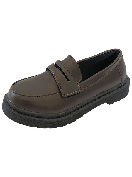 Női alkalmi cipő vastag talppal