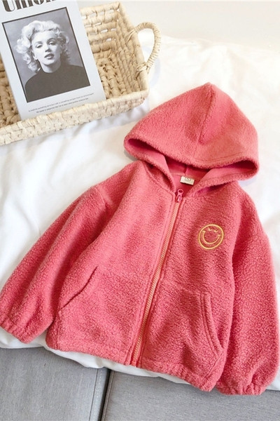 Napi gyerek pulóver lányoknak kapucnival és hímzéssel