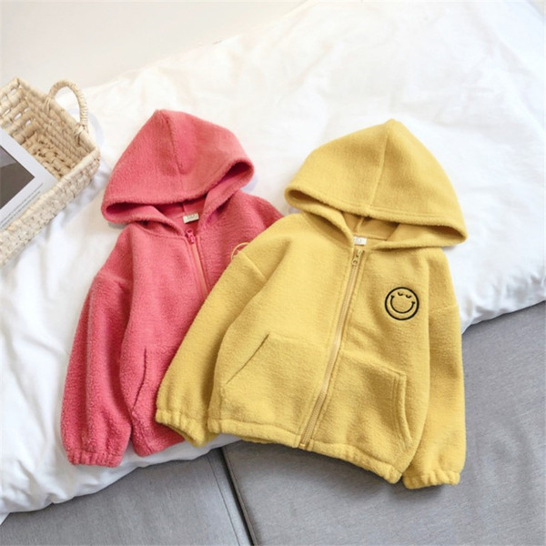 Napi gyerek pulóver lányoknak kapucnival és hímzéssel