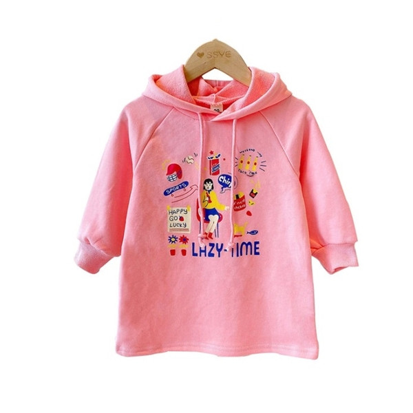 Gyermek pulóver közepes hosszúságú és színes felvitellel