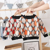 Alkalmi gyerek pulóver lányoknak ovális nyakkivágással