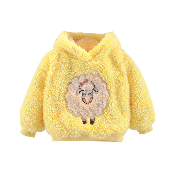 Παιδικό φούτερ  για κορίτσια με κουκούλα και απλικέ