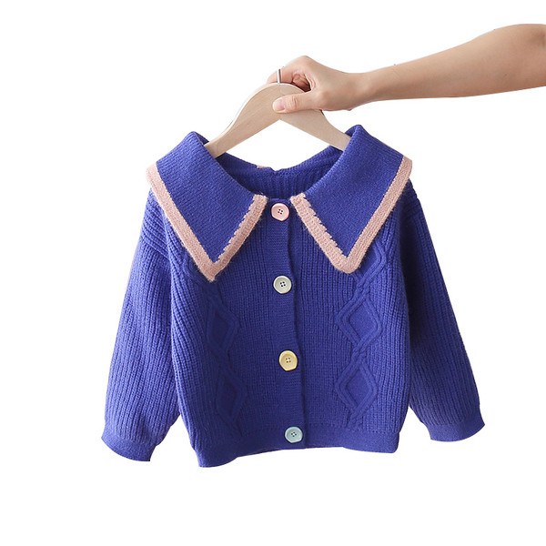 Napi gyerekmellény színes gombokkal