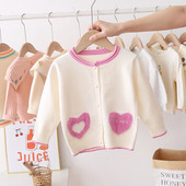 Uut mudelit ovaalse kraega ja udusulgedega lastevest tüdrukutele