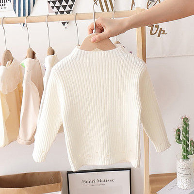 Παιδικό πουλόβερ κλασικό μοντέλο για κορίτσια