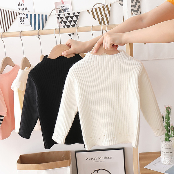 Παιδικό πουλόβερ κλασικό μοντέλο για κορίτσια