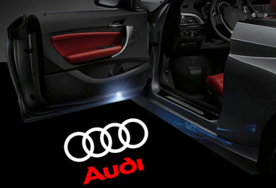 Проектираща светлинна декорация за вратата на автомобил подходяща за ауди в различни модели